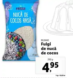 Lidl BELBAKE Fulgi de nucă de cocos Ofertă