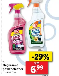 Lidl W5 Degresant power cleaner Ofertă