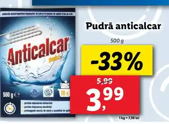 Lidl Pudră anticalcar Ofertă