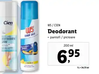 Lidl W5/CIEN Deodorant Ofertă