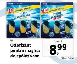 Lidl W5 Odorizant pentru mașina de spălat vase Ofertă