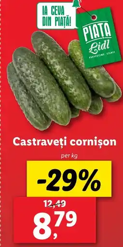 Lidl Castraveţi cornison Ofertă