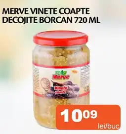 Unicarm Merve vinete coapte decojite borcan Ofertă