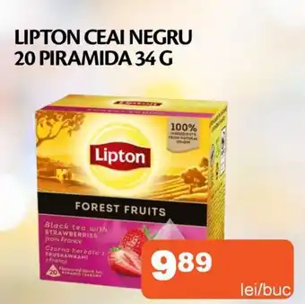 Unicarm LIPTON Ceai negru 20 piramida Ofertă