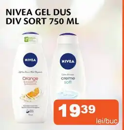 Unicarm NIVEA gel dus div sort Ofertă