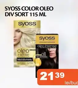 Unicarm SYOSS Color oleo div sort Ofertă