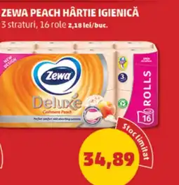 Penny ZEWA Peach hârtie igienică Ofertă