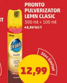 Penny PRONTO Pulverizator lemn clasic Ofertă