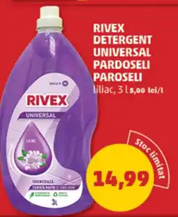 Penny Rivex detergent universal pardoseli paroseli liliac Ofertă