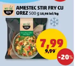 Penny Amestec stir fry cu orez Ofertă