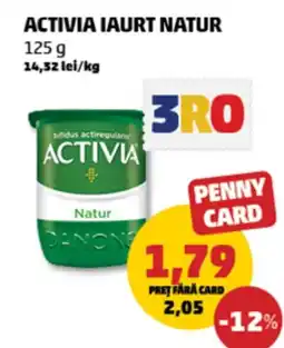 Penny Activia Iaurt natur Ofertă