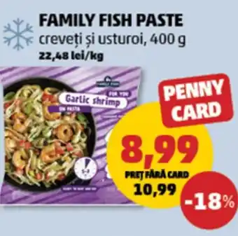 Penny Family fish paste Ofertă