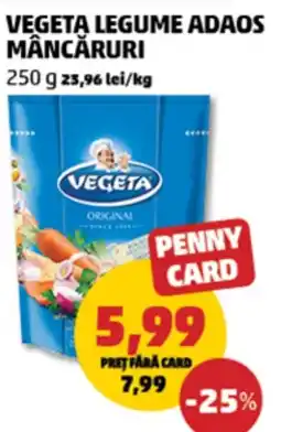 Penny VEGETA Legume adaos mâncăruri Ofertă