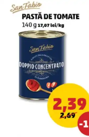 Penny SAN FABIO Pastă de tomate Ofertă