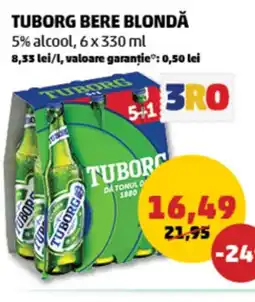 Penny TUBORG Bere blondă Ofertă