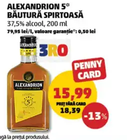 Penny ALEXANDRION 5* Băutură spirtoasă Ofertă