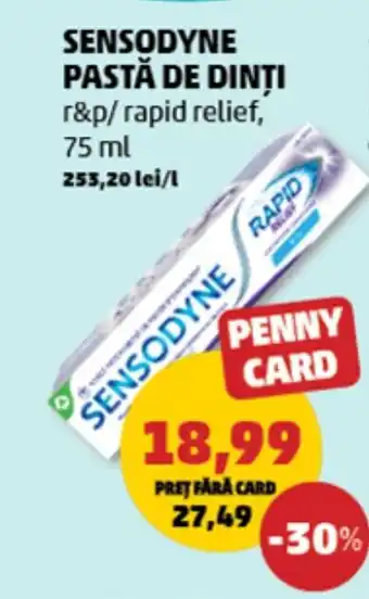 Penny SENSODYNE Pastă de dinți Ofertă