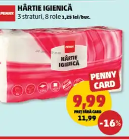 Penny PENNY Hârtie igienică Ofertă