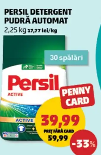 Penny PERSIL Detergent pudră automat Ofertă