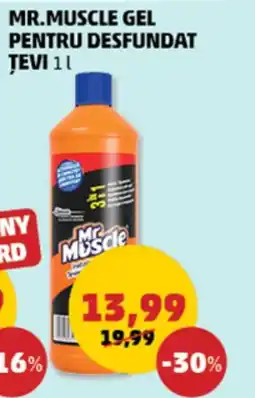 Penny MR.MUSCLE Gel pentru desfundat tevi Ofertă