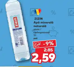 Kaufland ZIZIN Apă minerală naturală Ofertă