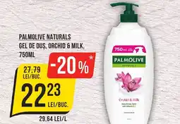 Mega Image PALMOLIVE Naturals gel de duș, orchid & milk, Ofertă