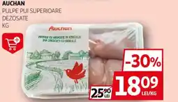 Auchan AUCHAN Pulpe pui superioare dezosate Ofertă