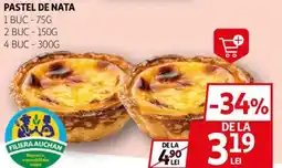 Auchan Pastel de nata Ofertă