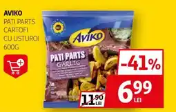 Auchan AVIKO Pati parts cartofi cu usturoi Ofertă