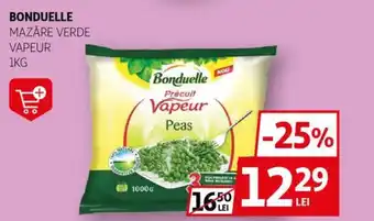 Auchan BONDUELLE Mazăre verde vapeur Ofertă