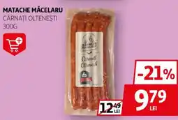 Auchan Matache măcelaru cârnaţi oltenești Ofertă