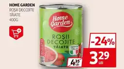 Auchan HOME GARDEN Roşii decojite tăiate Ofertă