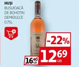 Auchan Huși busuioacă de bohotin demidulce Ofertă