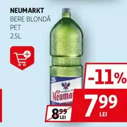 Auchan NEUMARKT Bere blondă pet Ofertă