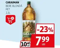 Auchan CARAIMAN Bere blondă pet Ofertă