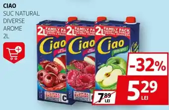 Auchan CIAO Suc natural Ofertă