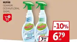 Auchan NUFĂR Geamuri ocean/floral Ofertă