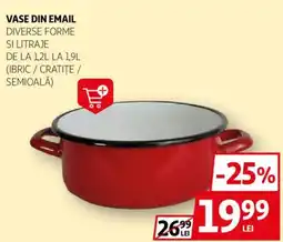 Auchan Vase din email Ofertă