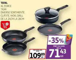 Auchan Tefal xl force tigăi Ofertă