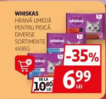 Auchan WHISKAS Hrană umedă pentru pisică Ofertă