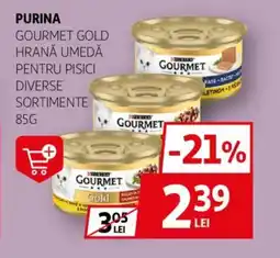 Auchan PURINA Gourmet gold hrană umedă pentru pisici Ofertă