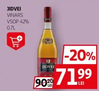 Auchan Jidvei vinars vsop 42% Ofertă