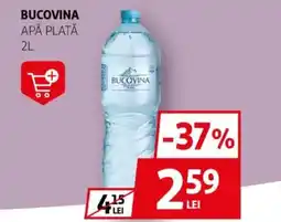 Auchan Bucovina apă plată Ofertă