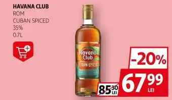 Auchan Havana club rom cuban spiced Ofertă