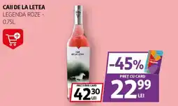 Auchan Caii de la letea legenda roze Ofertă