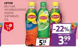 Auchan LIPTON Băutură necarbogazoasă Ofertă