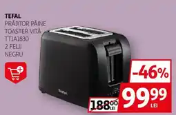 Auchan TEFAL Prăjitor pâine toaster vită TT1A1830 Ofertă