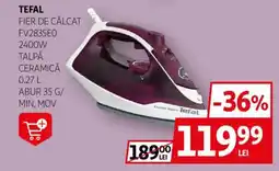 Auchan TEFAL Fier de călcat fv2835e0 Ofertă