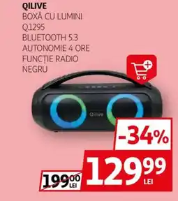 Auchan QILIVE Boxă cu lumini Q1295 Ofertă