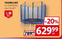 Auchan Trambulină cu diametru 244 cm-8ft Ofertă